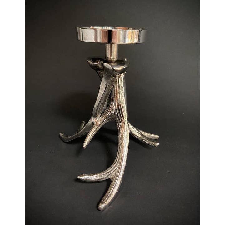 The Light Garden Collection - Wholesale Candle Holder - Tangled Antler Candle Holder 7"W, 8"H1