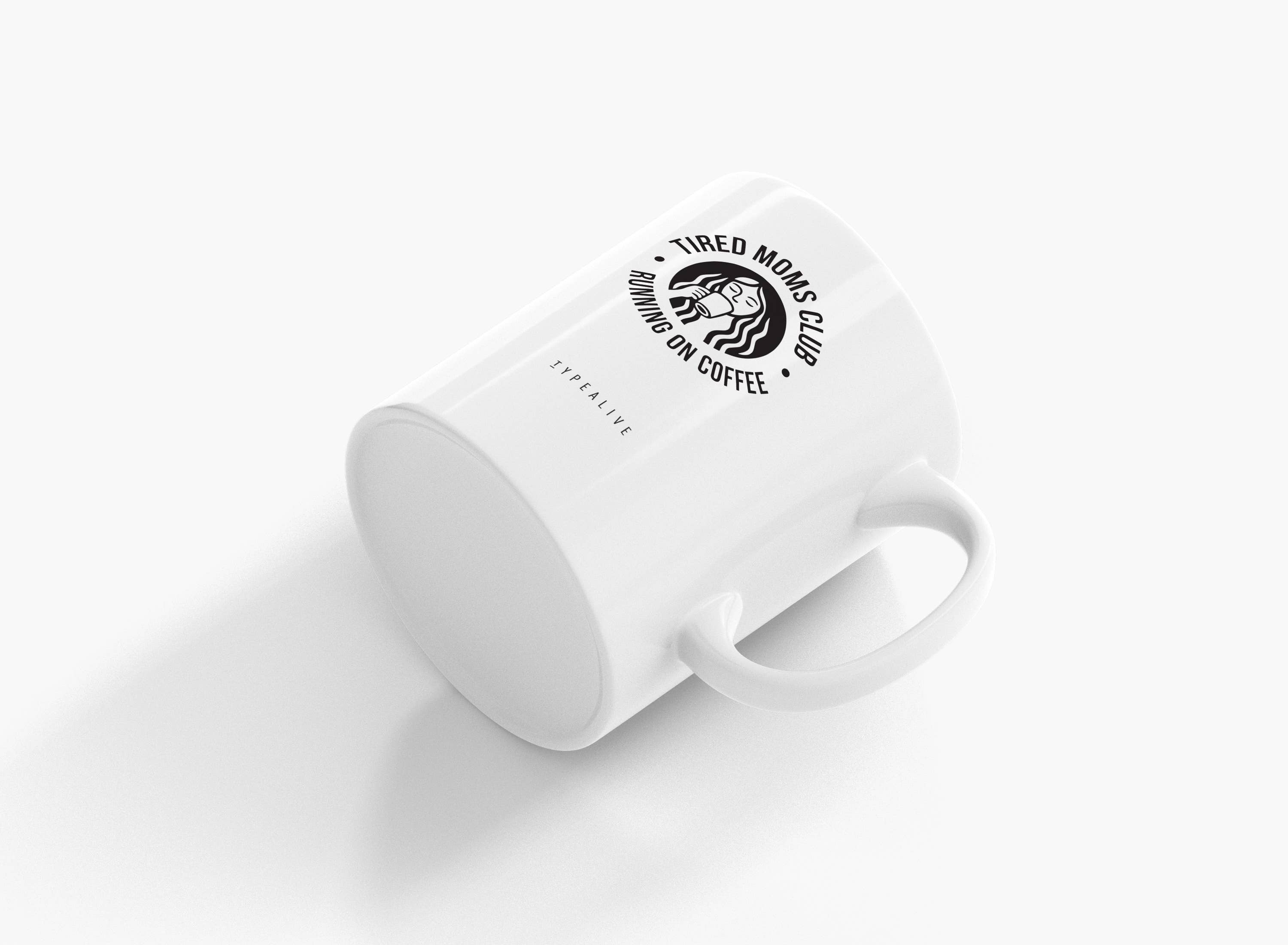 typealive - Wholesale Coffee Mug - Ceramic mug / Tired Moms1