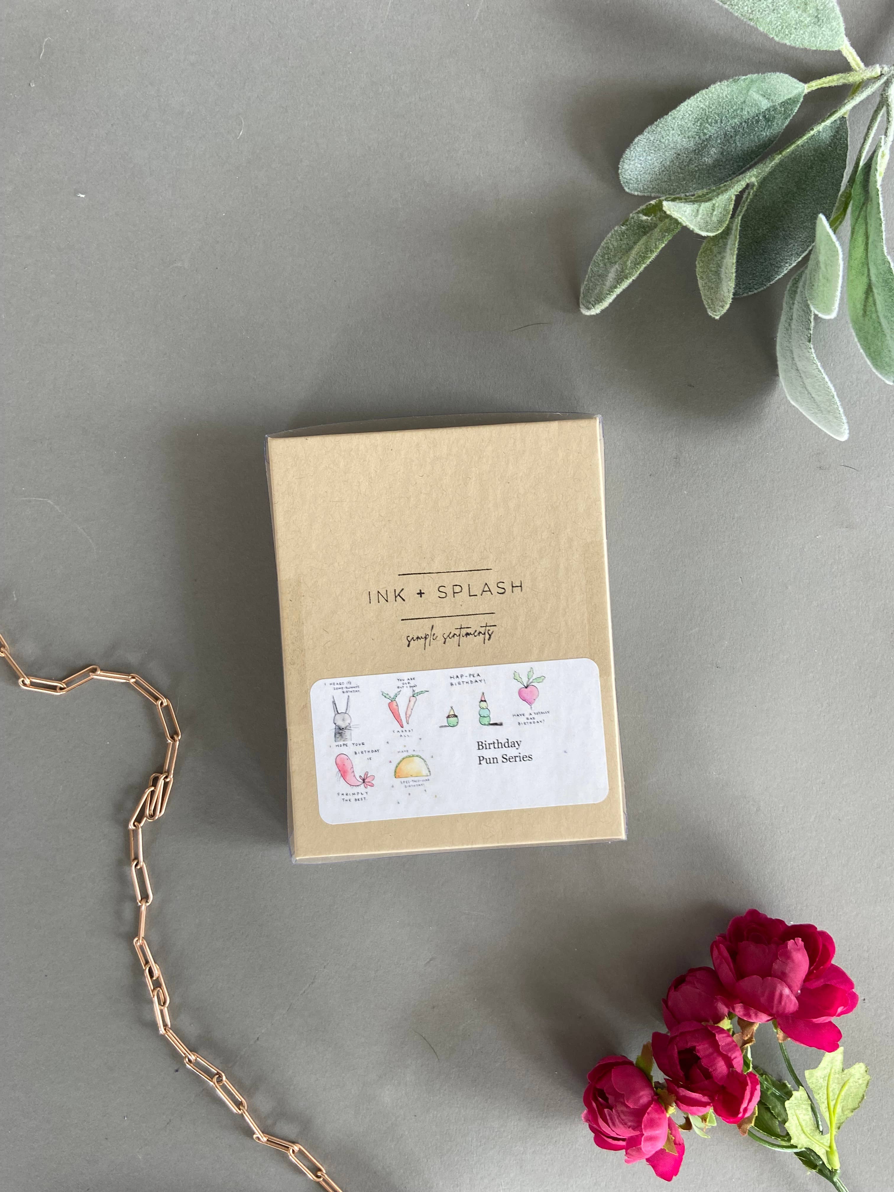 Ink + Splash – Großhandel Geburtstagskarten – Verschiedene 6er-Packungen — Geburtstagskarten — Wortspiele2