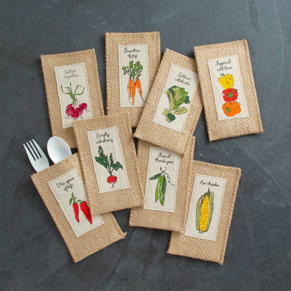 8 Assorted Veggies - Set of 8 for wholesale by Cutlery Couture