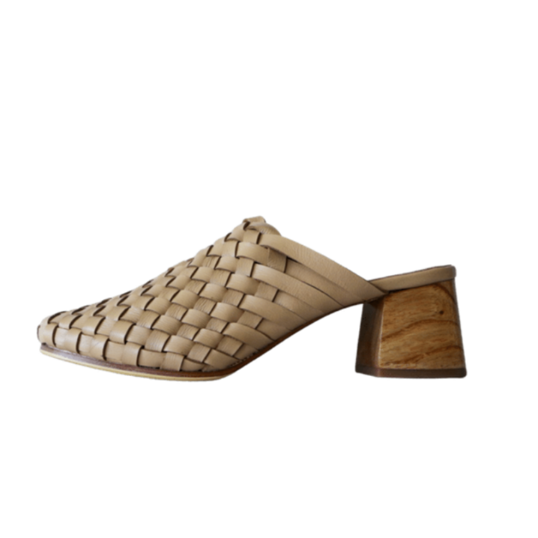 Village Thrive - Wholesale High Heels - Women's - Palma Leather Heeled Mule5