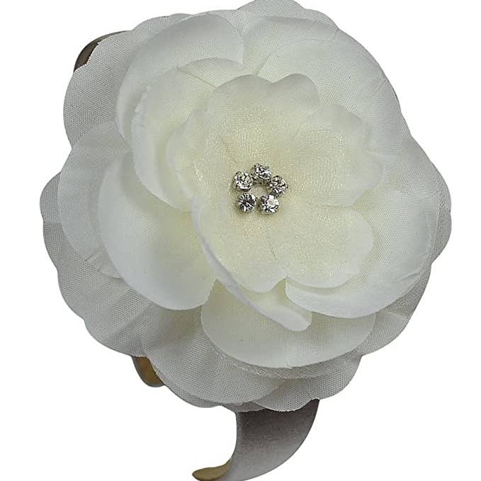 Funny Girl Designs - Wholesale Fashion Headband - Kids - Emma Flower Girls Arch Headband - 11 Colors