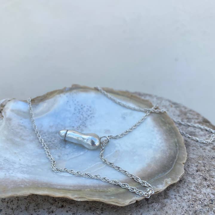 Gilty Boy - Vendita all'ingrosso Collana con ciondolo/pendaglio - Collana con ciondolo pene in argento1