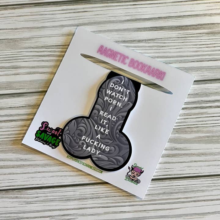 Smut, Magnetic Bookmark for wholesale by Graceful Darkness, LLC