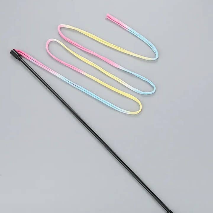 Toys N Treats Box – wholesale Pet toy – Cat – Ribbon Teaser Wand for Cats0