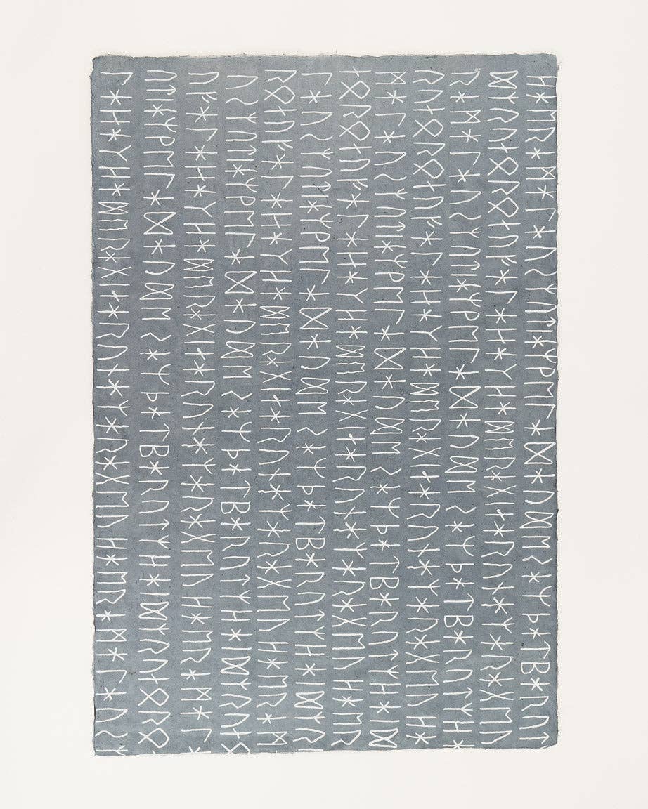 Cognitive Surplus - Wholesale Flat Wrap - Norse Runes Wrapping Paper (Case of 6)1