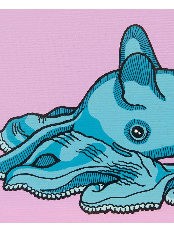 Darling Dumbo Octopus Art Print for wholesale by Pop Zoo