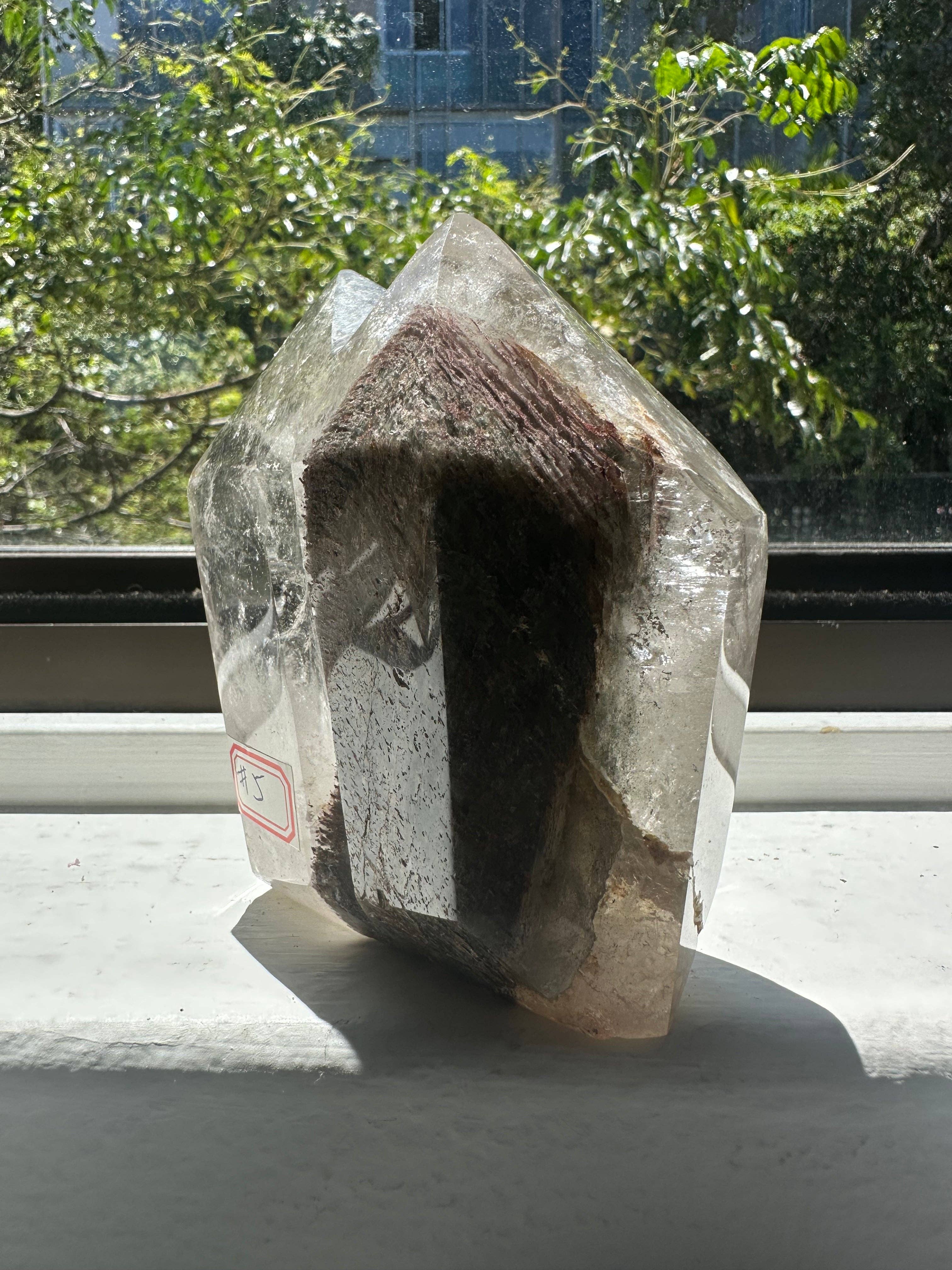 Moon Rituals - Wholesale Spiritual stone/crystal - Large Garden Quartz Twin Tower – Rare Healing Crystal for Spiritual Growth, Christmas Crystal Gift #57
