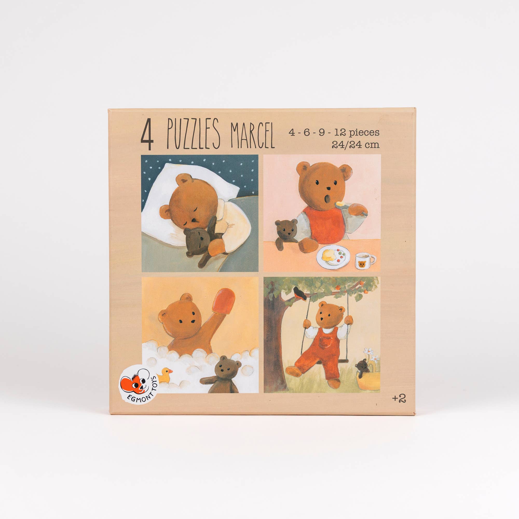 Egmont - Wholesale Puzzle - Kids -  4 Puzzles Marcel15