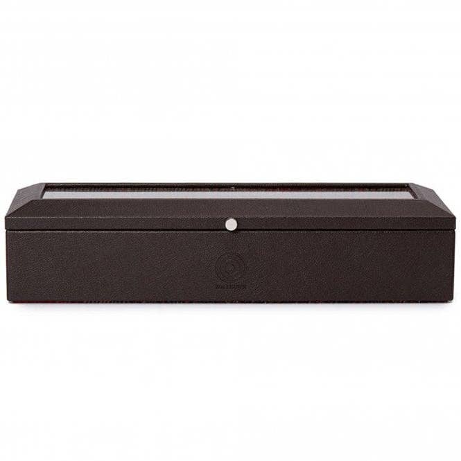 Boîte à montres WM Brown 5 pièces, marron pour la vente par Speidel