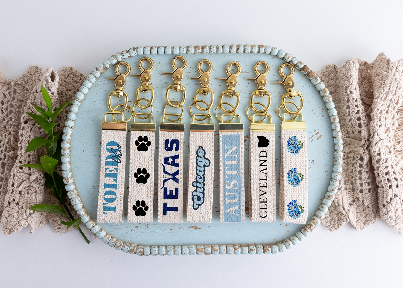 Rustic Marlin - Wholesale Keychain - Women's - Endless Summer Hydrangea Keychain3