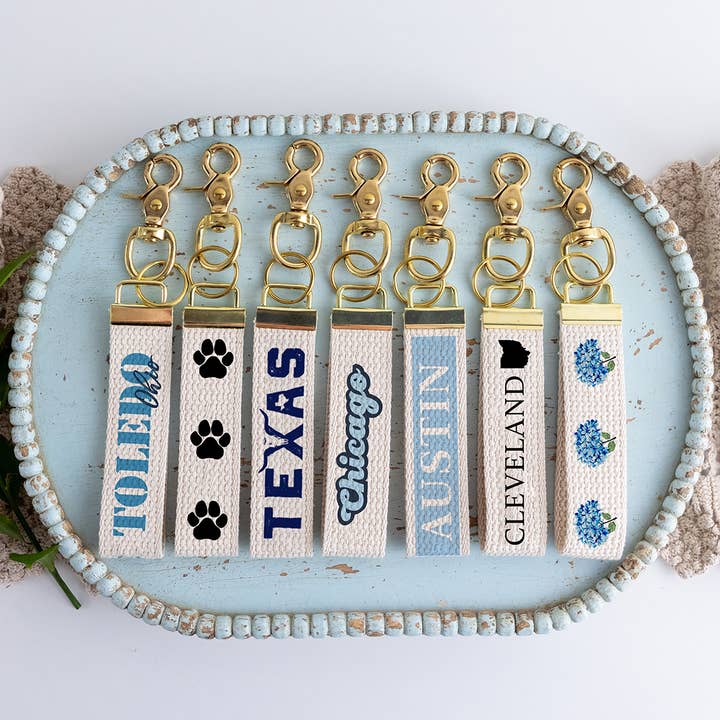 Rustic Marlin - Wholesale Keychain - Women's - Endless Summer Hydrangea Keychain3