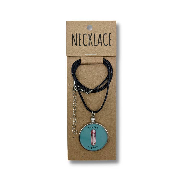 E. Paganelli Art - Wholesale Pendant/Charm Necklace - "You're a Gem" | Rose Quartz | Necklace
