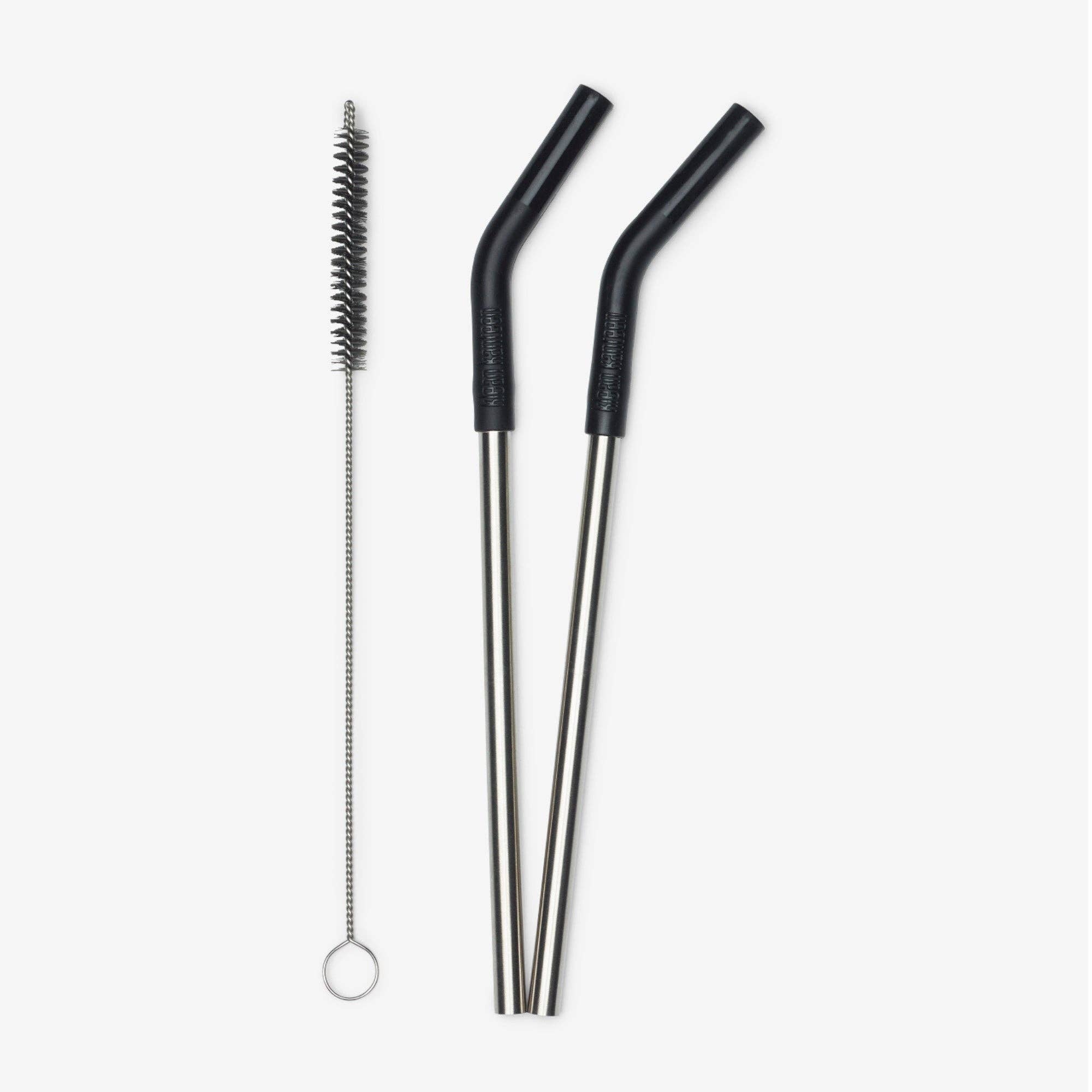 Klean Kanteen - Wholesale Drinking Straw - Straw 2-Pack - Black0