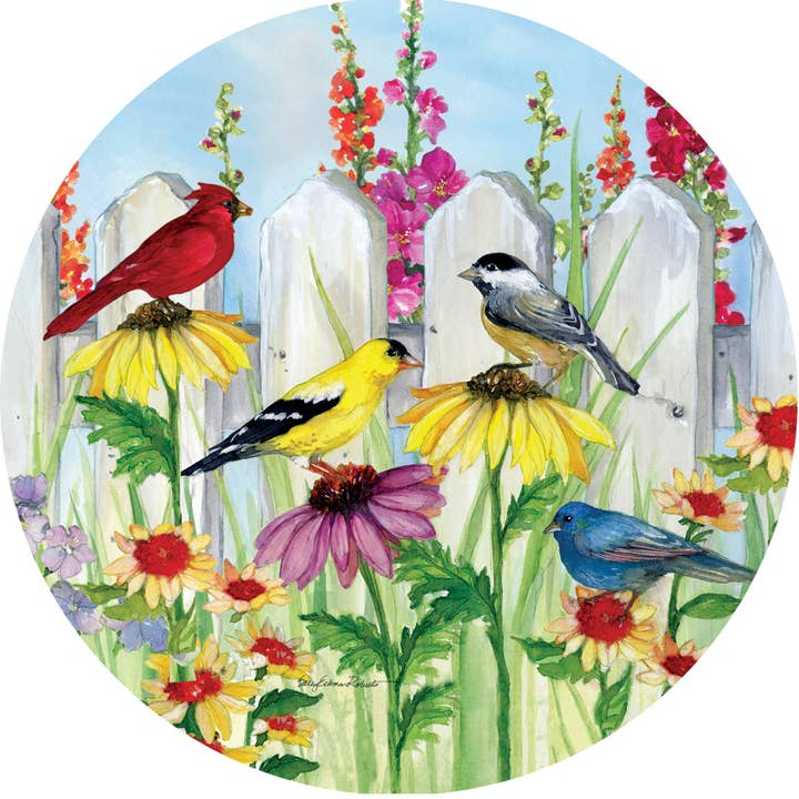 Custom Decor - Wholesale Magnet - Accent Magnet-Songbird Fense