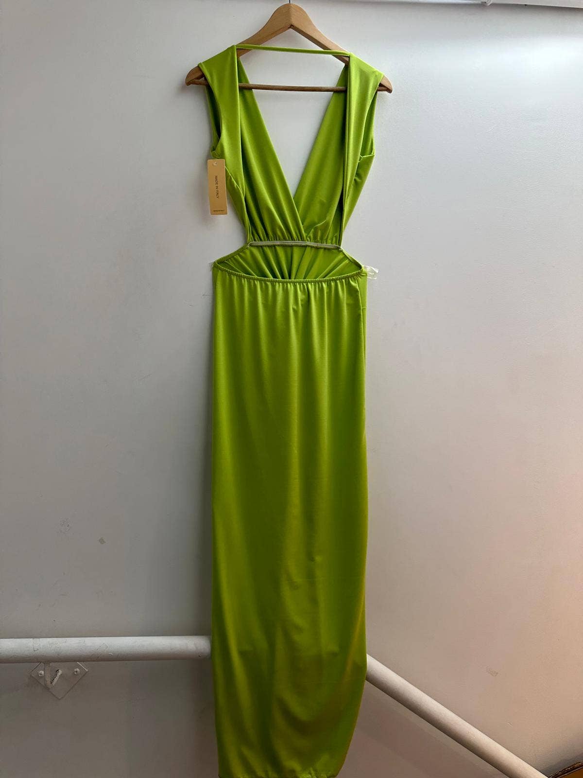 LORIANE – wholesale Dress – Women's – 5997 Plain long dress with open back one size6