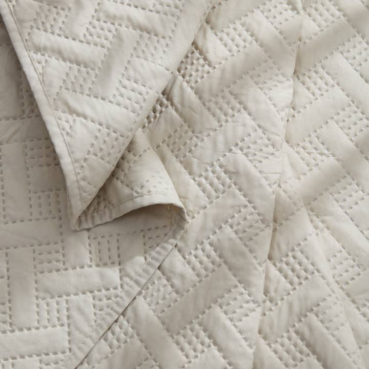 Bed Bath Fashions - Wholesale Bedding Set - Dan River 3 Piece Basket Pinsonic Quilt Set14