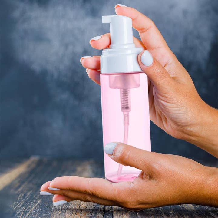 Vigor Path - Wholesale Soap Dispenser - 3-Pack Travel-Sized Foaming Pump Bottles - 100ml/3.3oz (Pink)