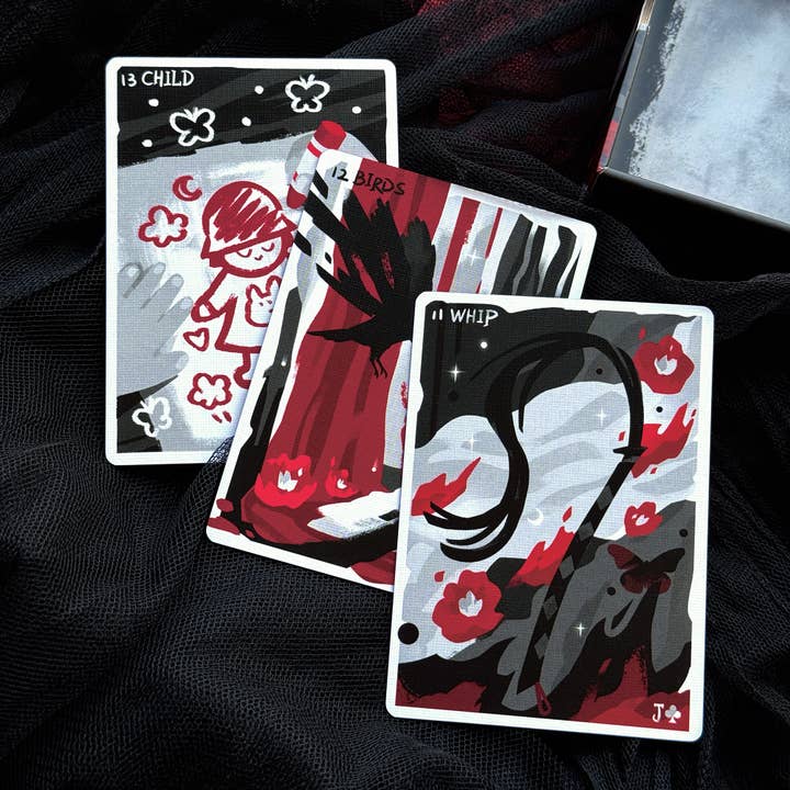 Vermilion Collection - Wholesale Tarot Cards - Blood Nightmare Lenormand8