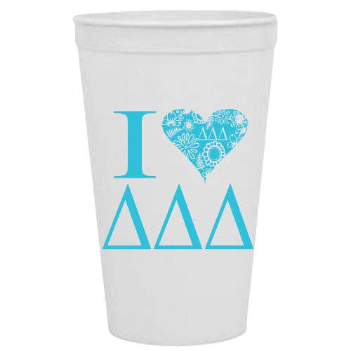 Delta Delta Delta - ΔΔΔ - Stadium Cups for wholesale by Sassy Cups