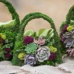 Fris groen Beaumont mand, fris groen voor groothandel op Faire2