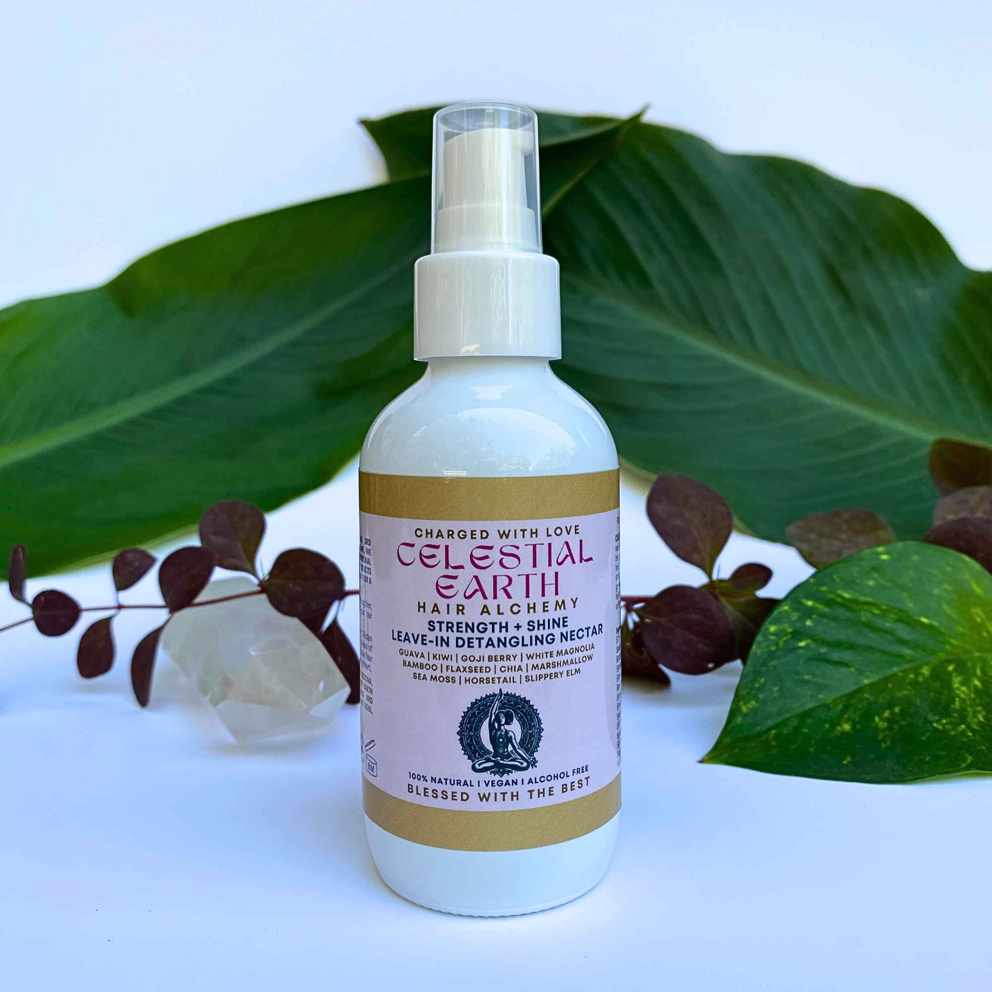 The Sacred Essence - Wholesale Hair Leave-In Conditioner - CELESTIAL EARTH - Leave-In Detangling Nectar0