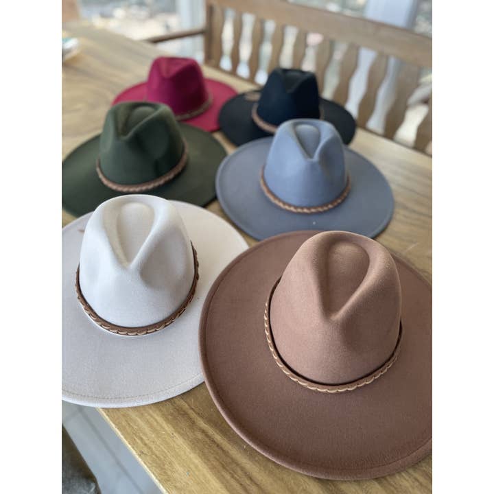 One and Only Accessories - Wholesale Fedora - Women's - WIDE BRIM DANDY PANAMA HAT FOR WOMEN4