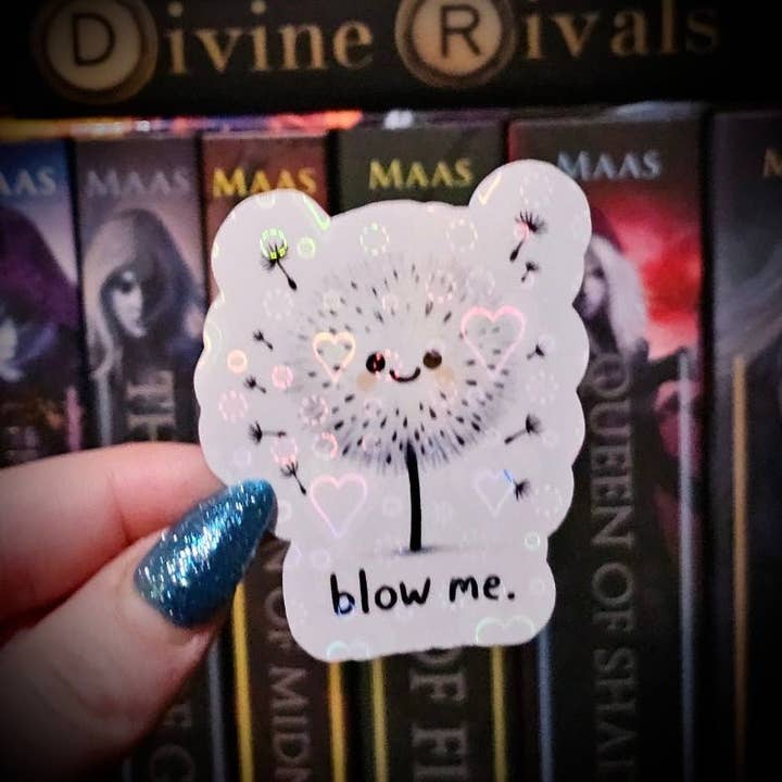Blow Me Funny Sticker for wholesale by Awfullynerdy.co