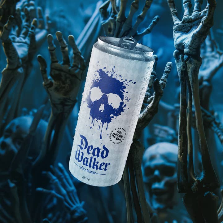 DEAD WALKER - Wholesale Non-Alcoholic Beer - DEAD WALKER Alcohol-free Blonde Beer (24x330ml)2