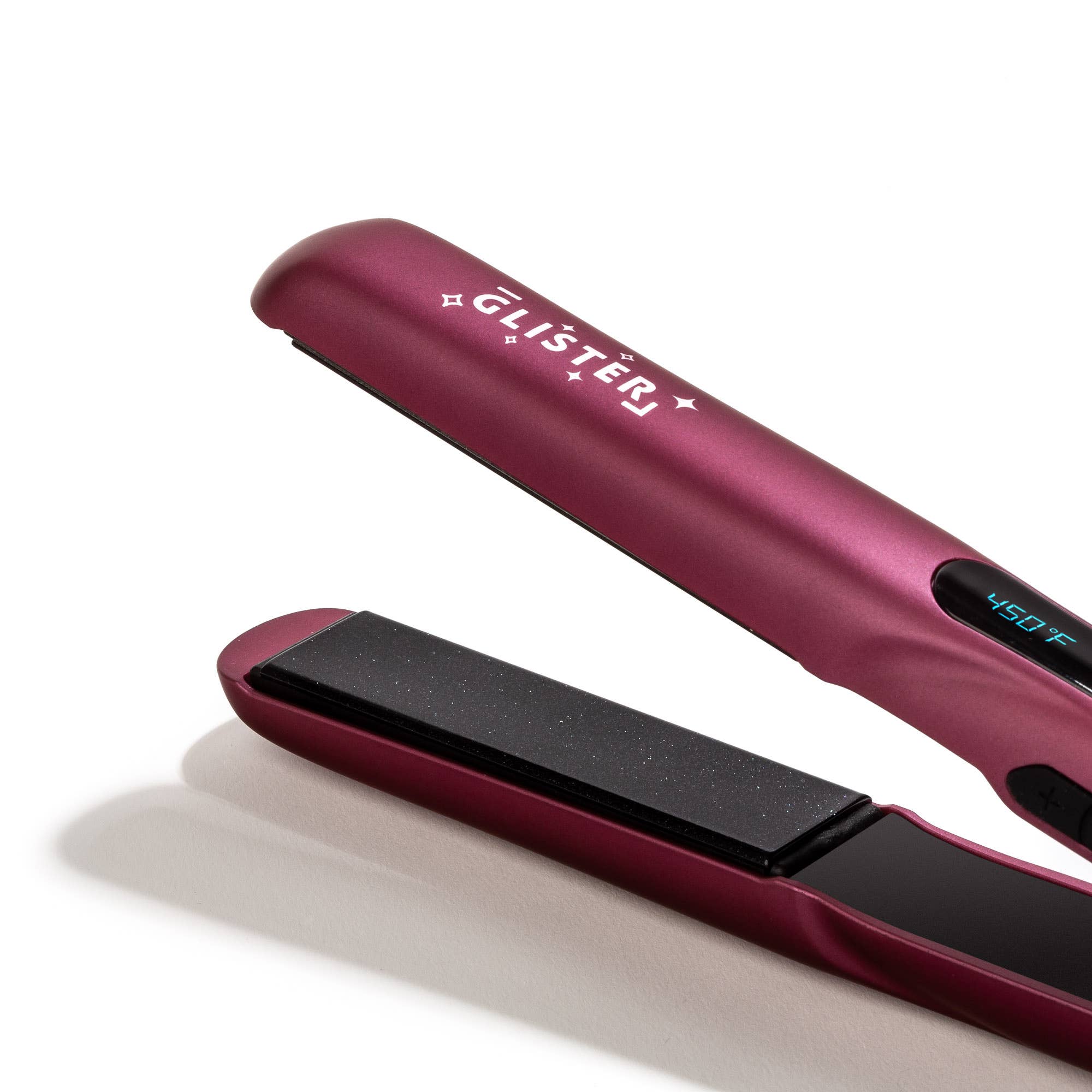 Glister - Wholesale Straightener/Flat Iron - Glister 1.25" Digital Tourmaline Flat Iron Purple w/ Display20