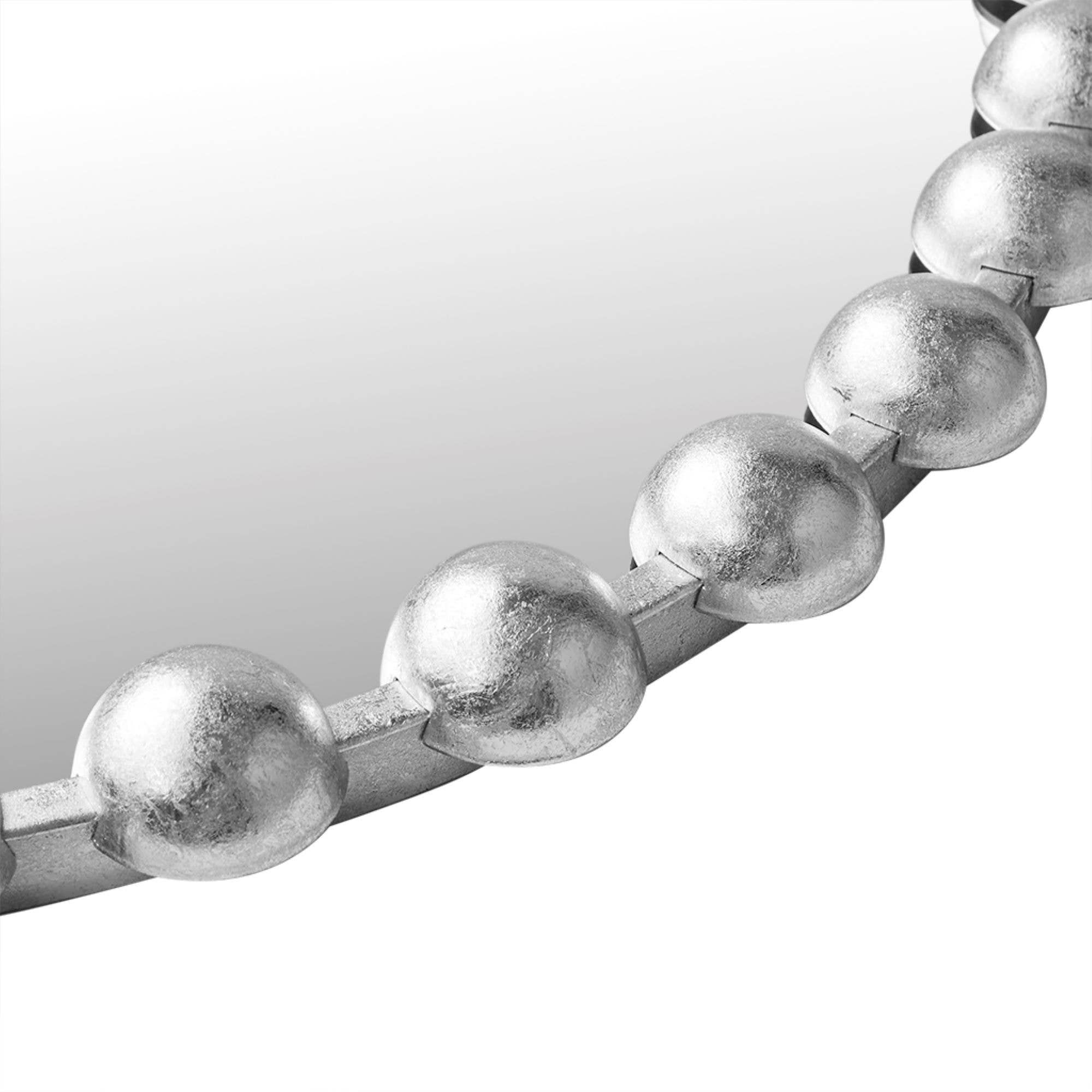 Olliix - Wholesale Wall Mirror - Round Iron Framed Wall Decor Mirror, Silver9