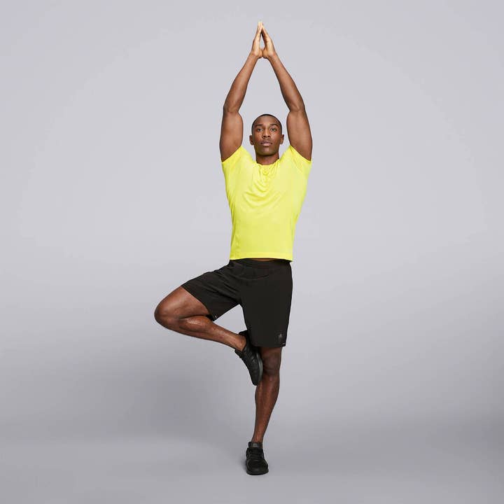 Camiseta Masculina XT-Air Run - Amarelo por atacado de HPE Activewear