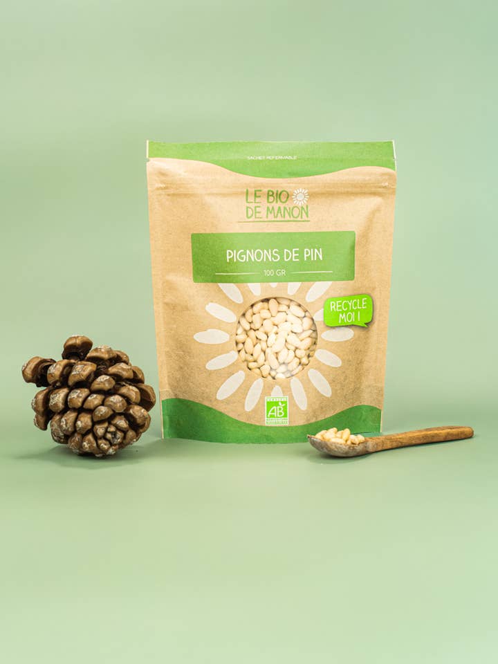 Piñones 100 % orgánicos para venta al por mayor de Le bio de Manon