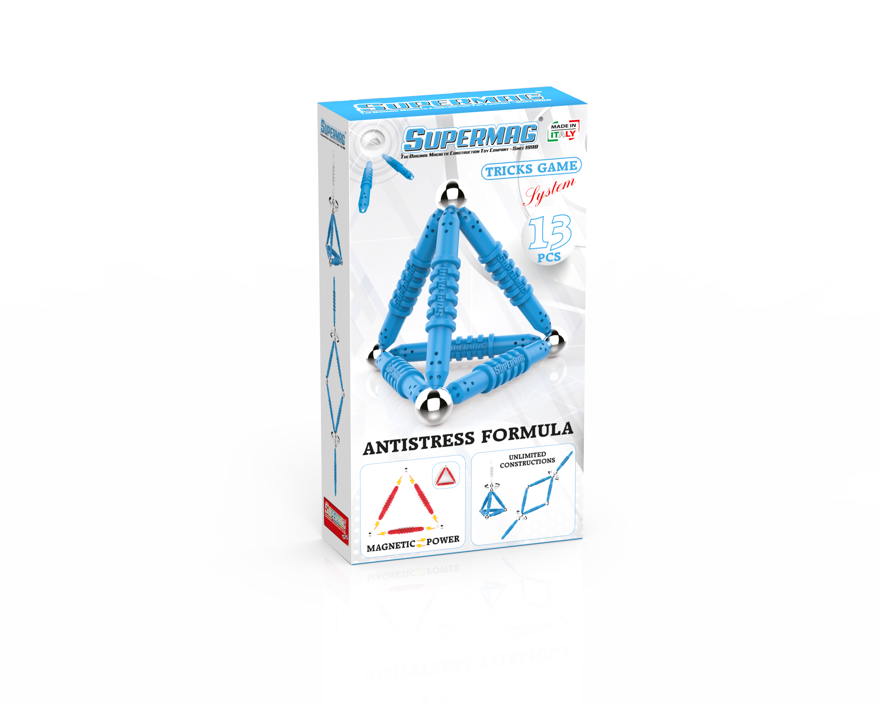Plastwood Italia - Supermag Toys - Wholesale Classic Toy - Kids - SUPERMAG TRICK GAME SYSTEM - FULL COUNTER DISPLAY7