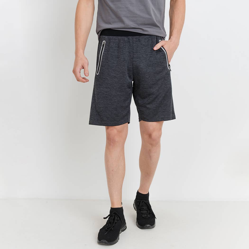 Mono B MEN - Athleisure Shorts With Zippered Pockets | Faire.com