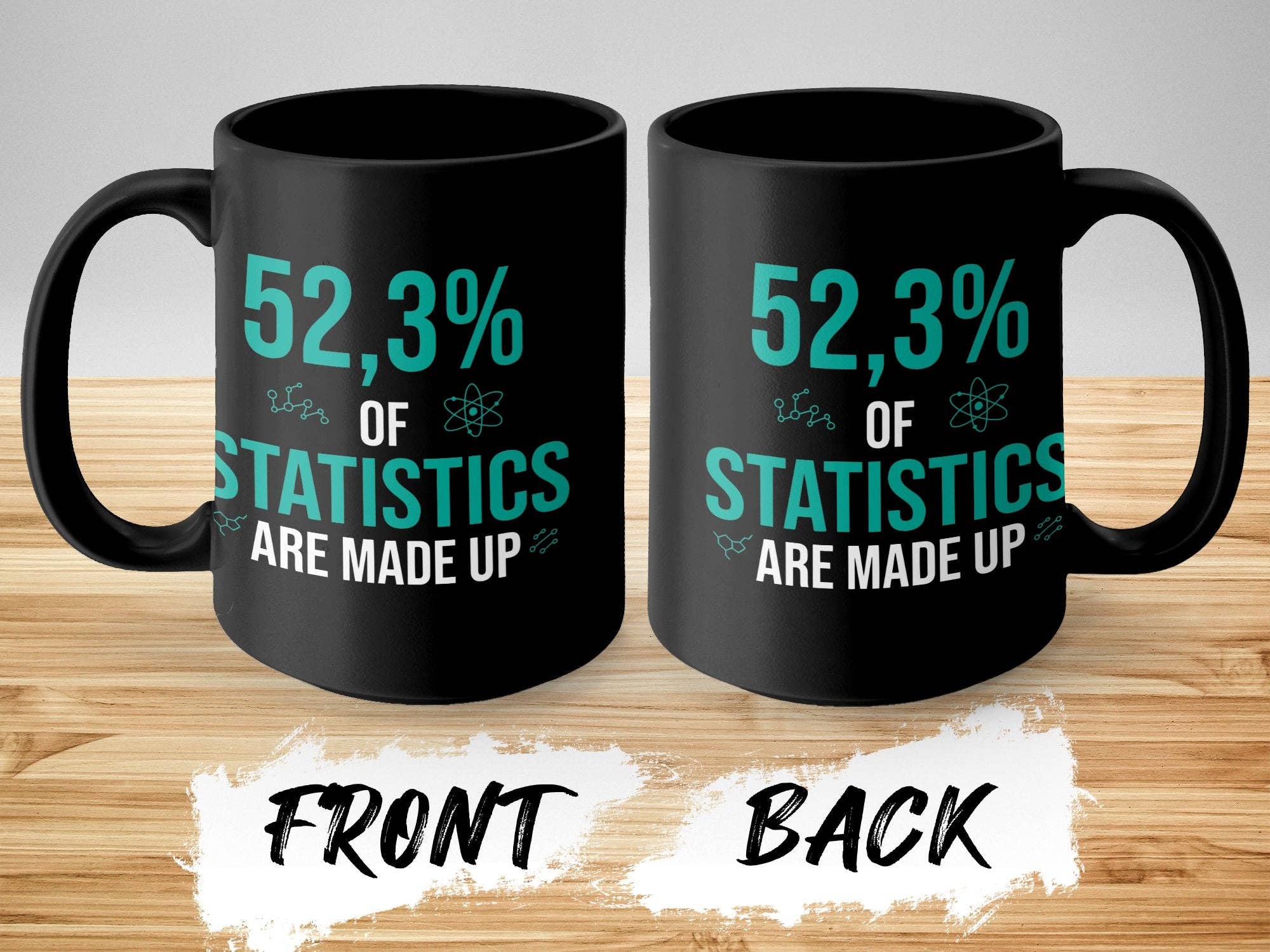 FreakyTeeFactory - Wholesale Screen Printed T-Shirt - Unisex - Unisex Statistics T-Shirt for Data Scientists, Math Geeks Tee, Funny Science Nerdy Shirt, Casual Teacher Apparel, Gift Idea23