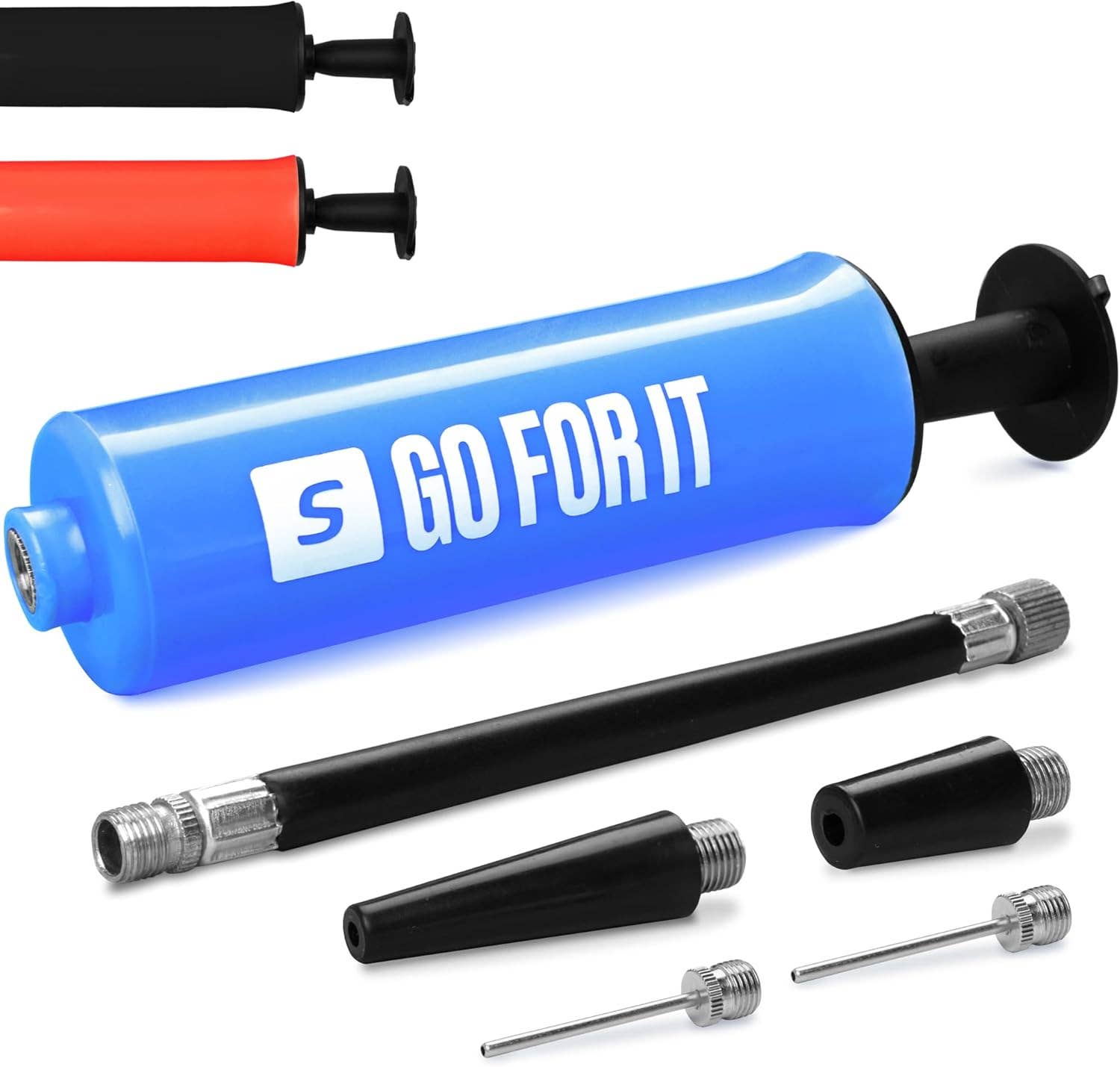Sportbit - Wholesale Sporting Accessories - SPORTBIT Ball Pump for Sports Balls - Air Pump for Balls with 5 Needles, Basketball Pump, Soccer Ball Pump, Volleyball Pump, Football Pump8