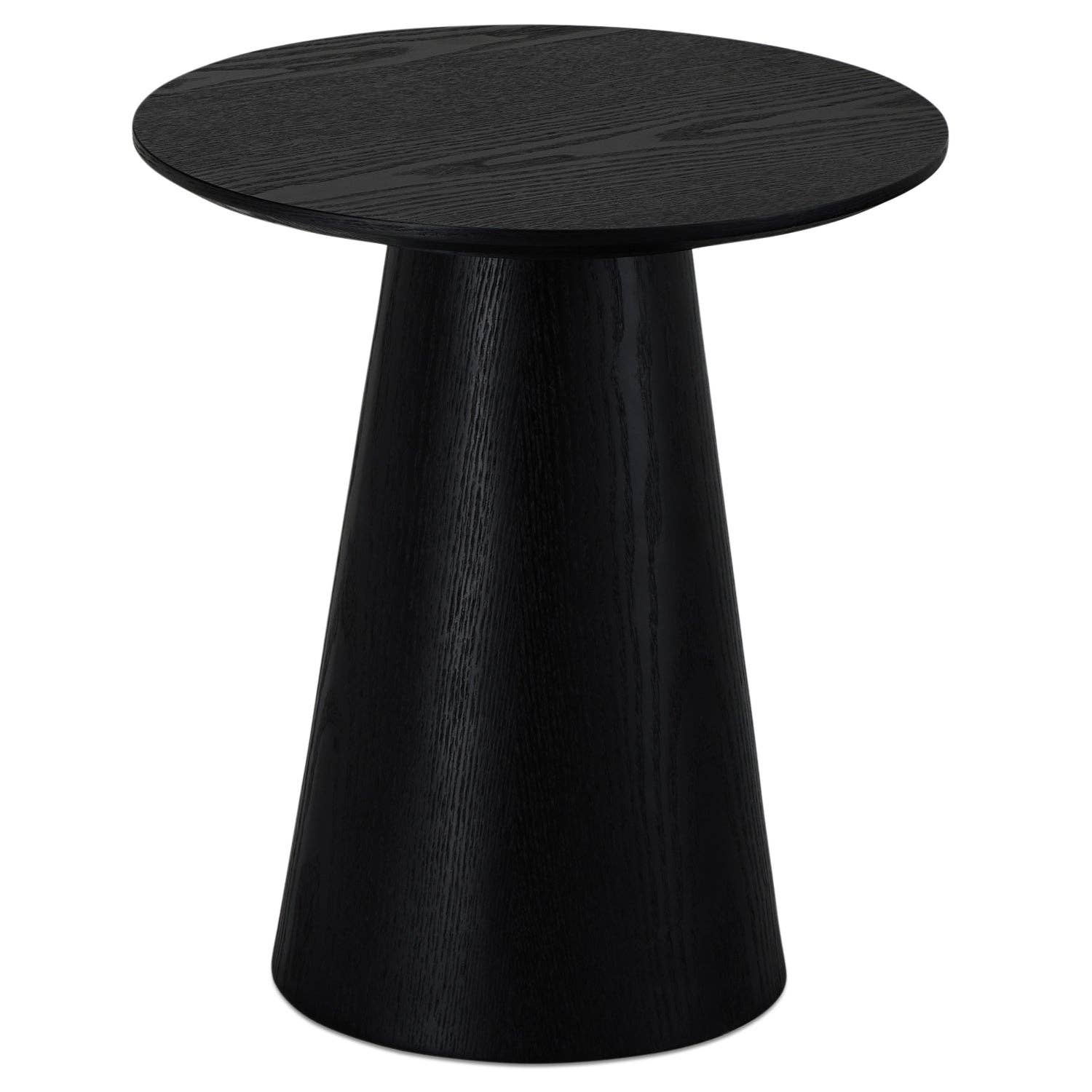 Furnhouse - Wholesale Coffee Table - Round Coffee Table Tango ø45x50 - Black Oak0
