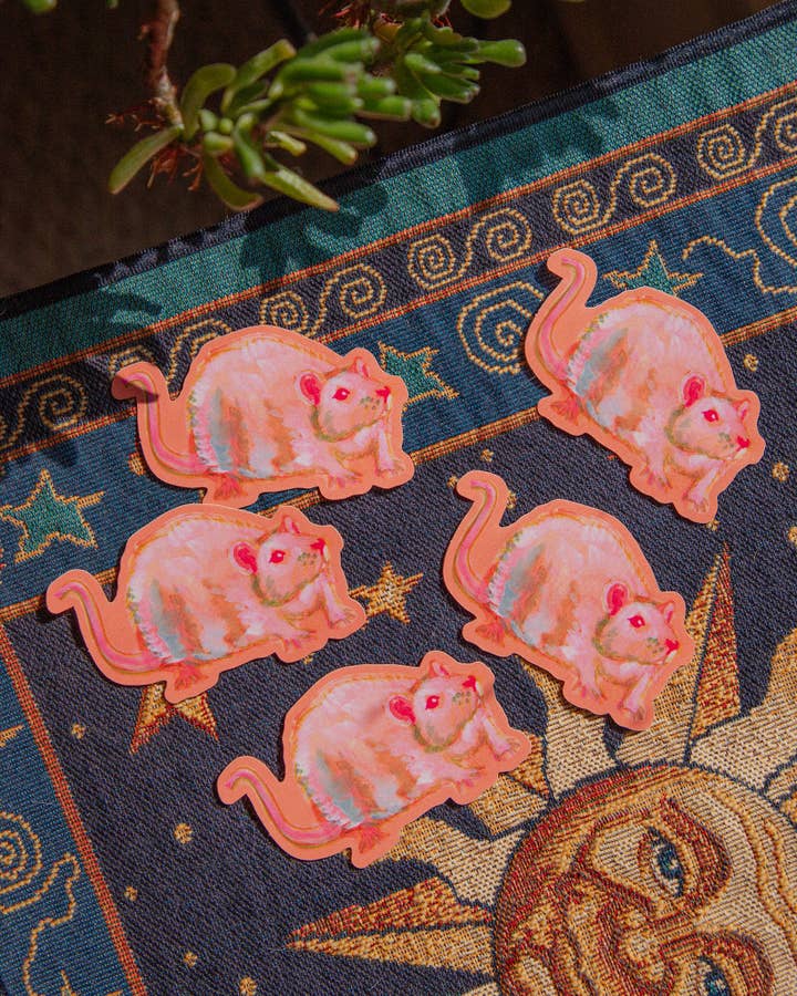 Refuge Studios Iowa City - Wholesale Sticker - Lab Rat Sticker0