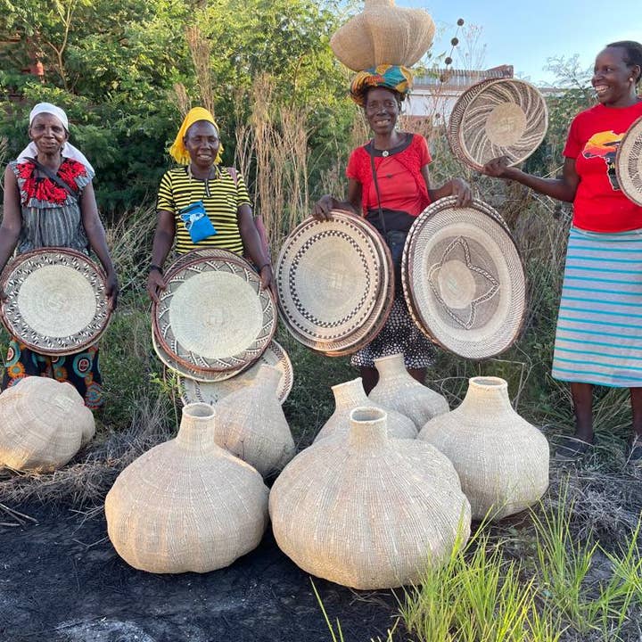 Mbare Home + Gift - Wholesale Basket - TONGA GARLIC BASKET SMALL5
