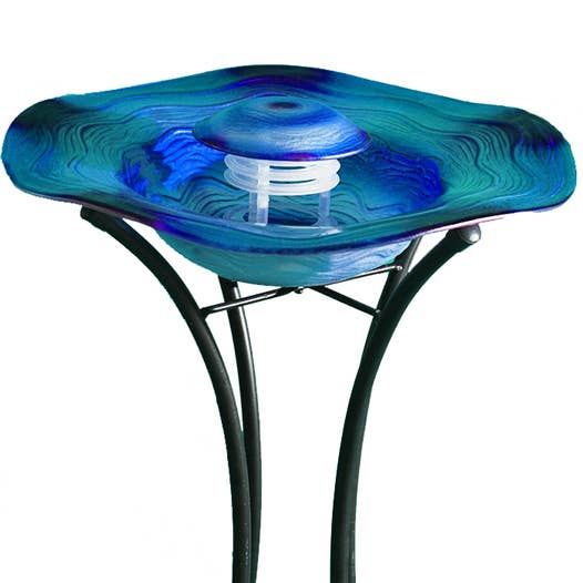 XBrand - Wholesale Electronic Diffuser - XBrand Blue Floor Aromatherapy Mist Fountain/Aroma Diffuser