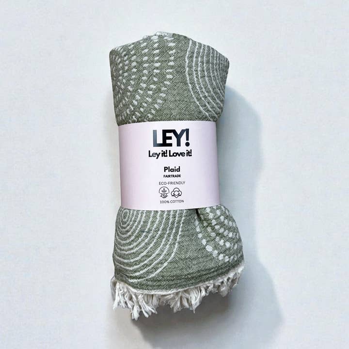 LEY! Plaid - Sole - Verde per la vendita all'ingrosso da parte di LEY!