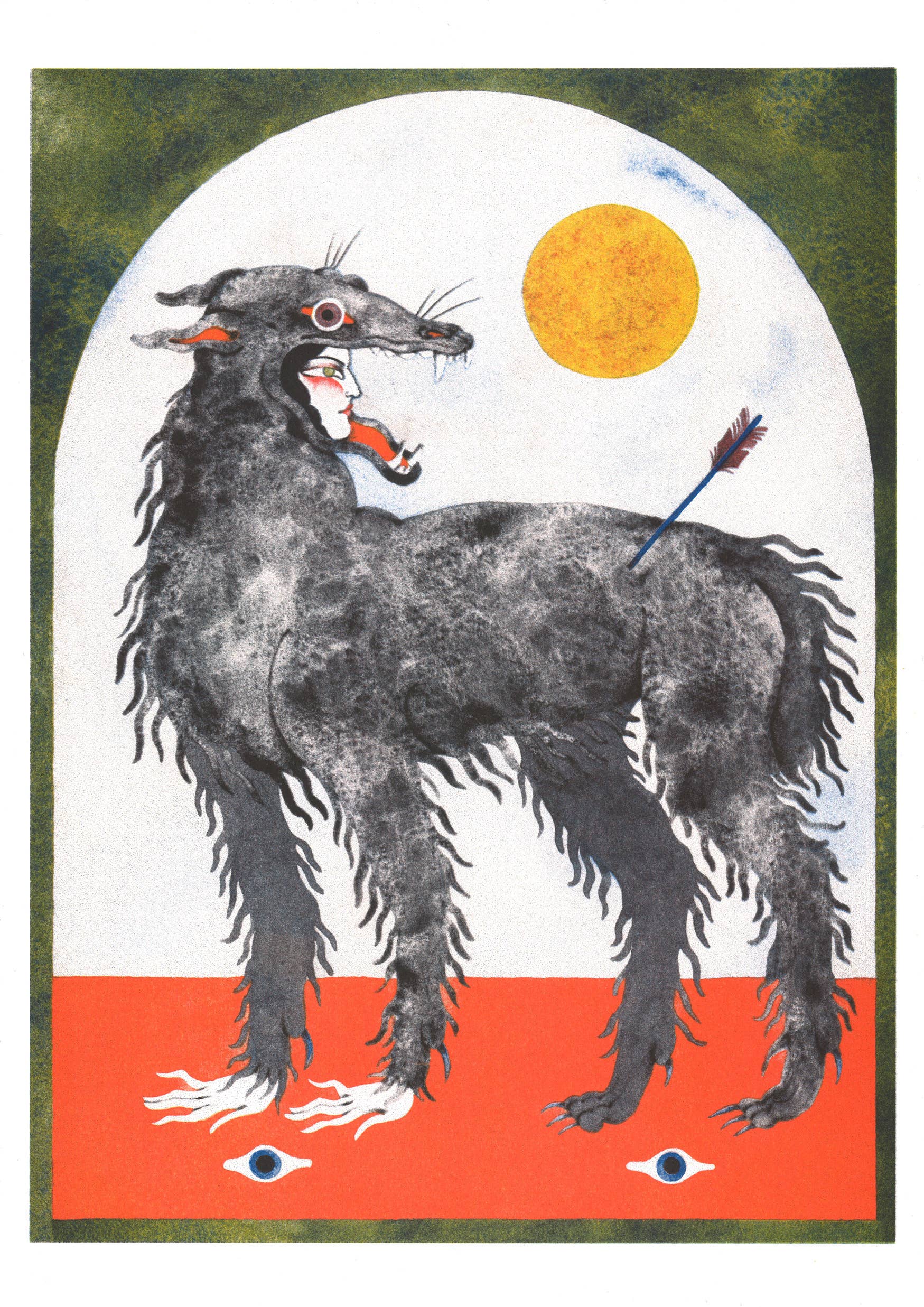 KIBLIND Atelier - Wholesale Poster - A3 poster - Lou Benesch - The Dress1