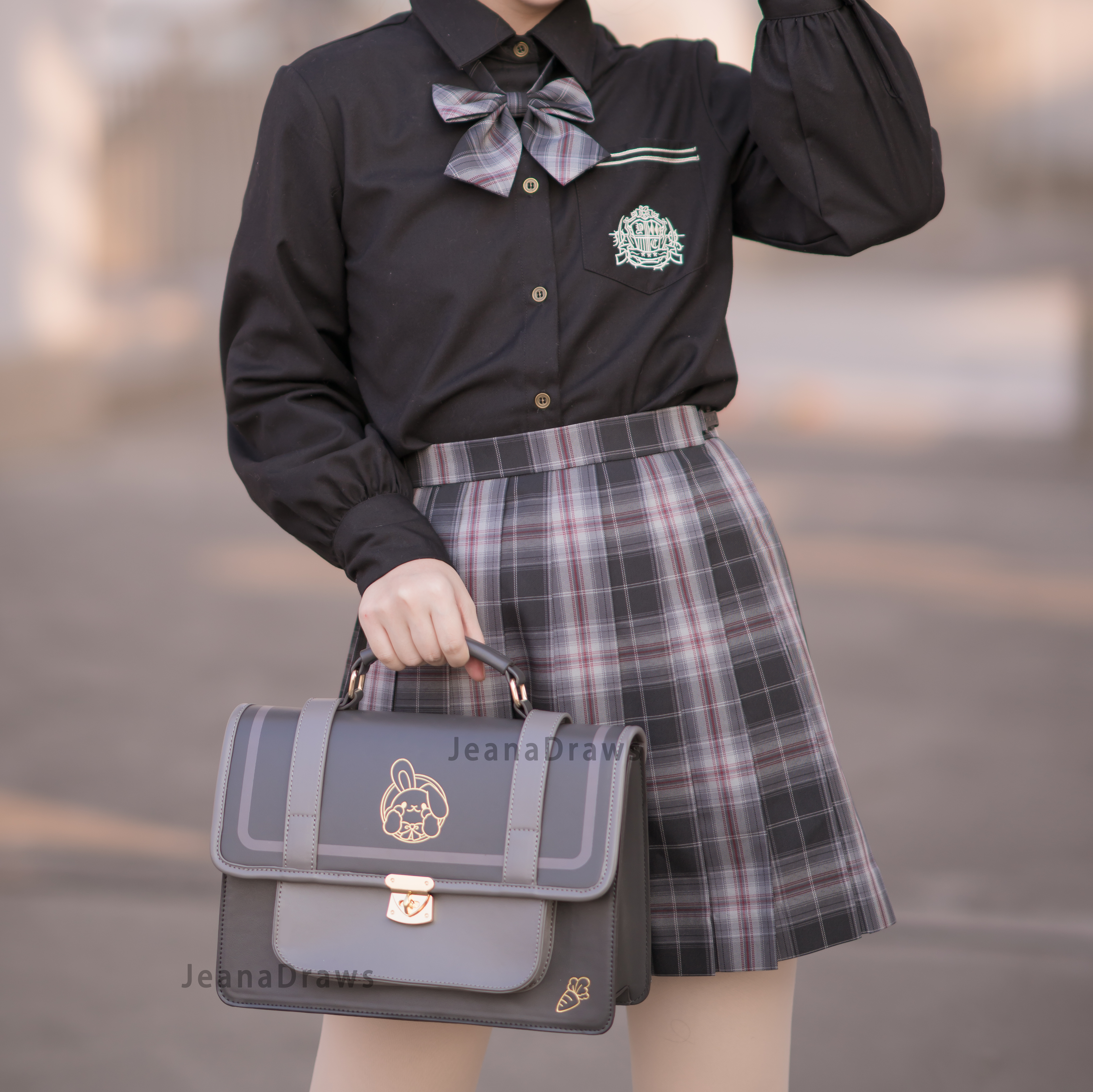 JeanaDraws - Wholesale Backpack - Women's - Bunny Ear Bag4