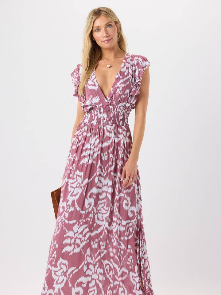 Dahlia Maxi Dress for wholesale by Tiare Hawaii