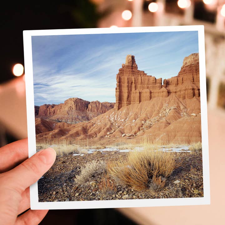 3dRose - Wholesale Everyday Greeting Card - 3dRose, Chimney rock formation, Capitol Reef, Utah, USA - US45 SSM0474 - Scott T. Smith, Greeting Card5