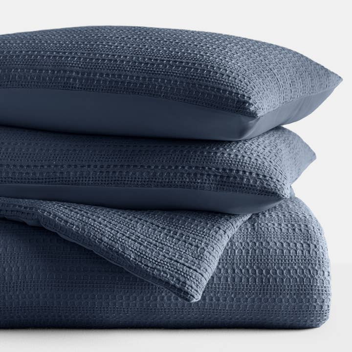 ienjoy Home - Wholesale Bedding Set - Waffle Textured 3 Piece Down Alternative Comforter Set21