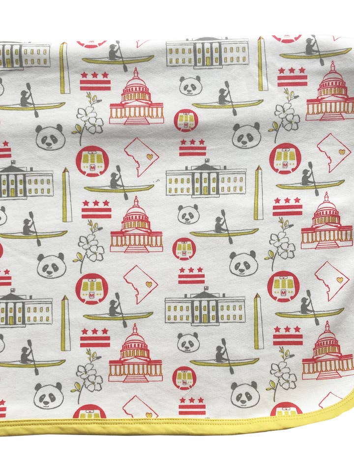 Mirasa Design - Wholesale Bedding Blanket - Kids & Baby - My DC Blanket | unisex | fair trade | organic cotton