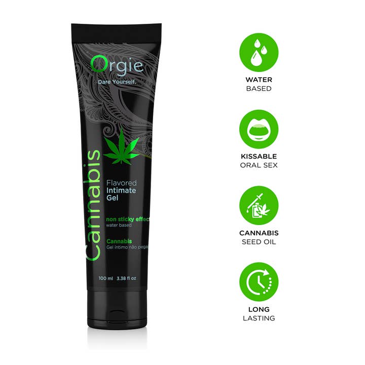 Orgie - Wholesale Personal Lubricant - LUBE TUBE CANNABIS1