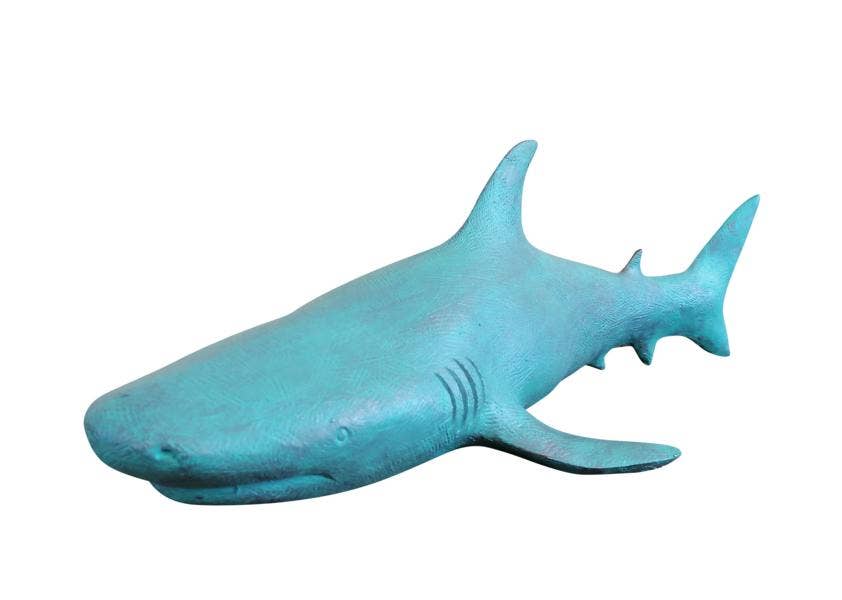 Michael & Philipp Noll e. K. - Wholesale Decorative Figurine - Shark Figure Statue 41.5x18.5x13H cm2